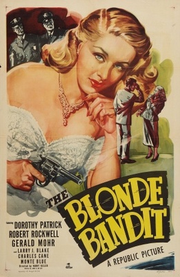 The Blonde Bandit pillow