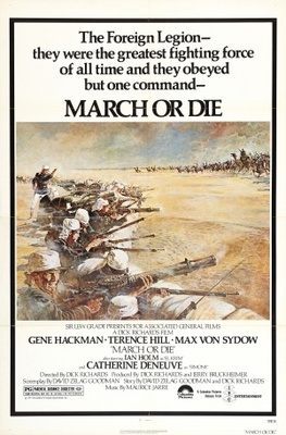 March or Die Canvas Poster