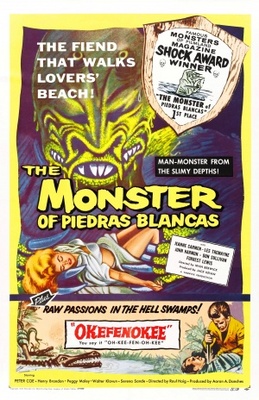 The Monster of Piedras Blancas pillow