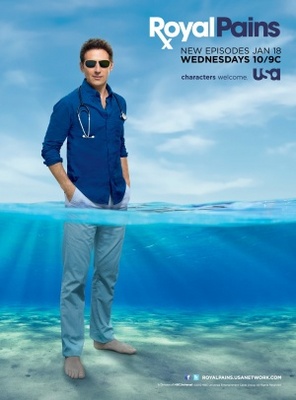 Royal Pains Poster with Hanger
