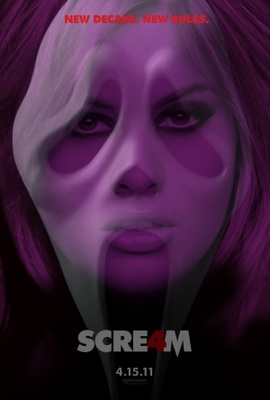 Scream 4 Metal Framed Poster
