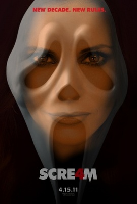 Scream 4 Wooden Framed Poster