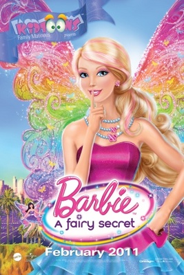 Barbie: A Fairy Secret Wooden Framed Poster