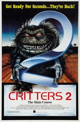 Critters 2: The Main Course Wooden Framed Poster