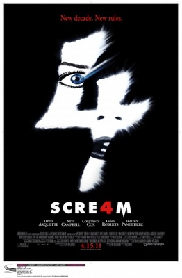 Scream 4 Poster with Hanger