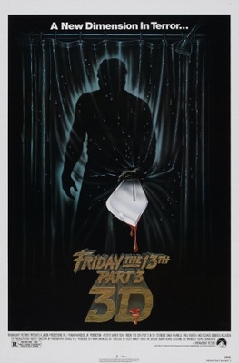 Friday the 13th Part III Poster with Hanger