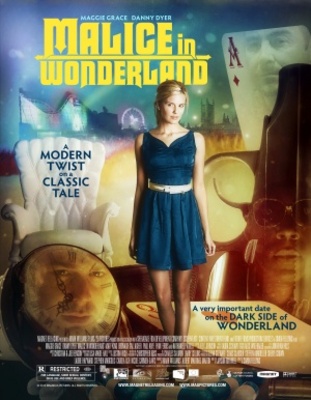Malice in Wonderland Wooden Framed Poster