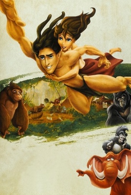 Tarzan Canvas Poster