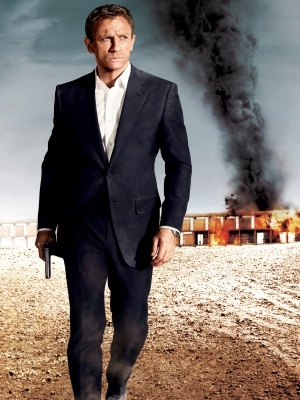 Quantum of Solace Metal Framed Poster