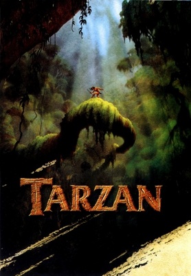 Tarzan Wooden Framed Poster