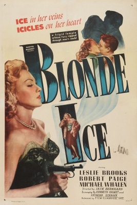 Blonde Ice Canvas Poster