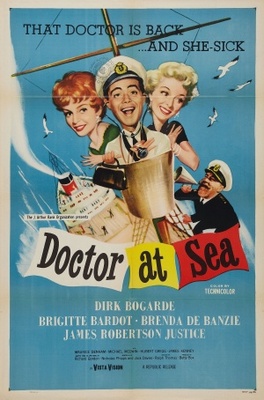 Doctor at Sea Wooden Framed Poster