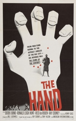 The Hand Metal Framed Poster