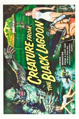 Creature from the Black Lagoon Wooden Framed Poster