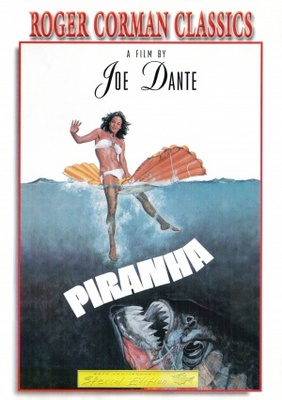 Piranha Wooden Framed Poster
