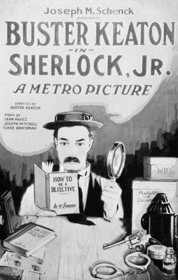 Sherlock Jr. Canvas Poster