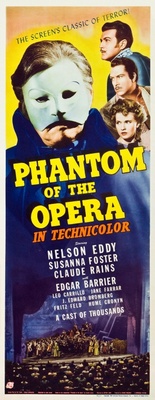Phantom of the Opera Wooden Framed Poster
