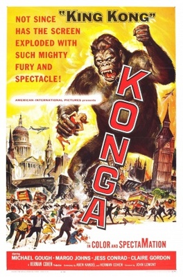 Konga Wooden Framed Poster