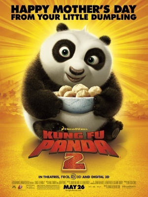 Kung Fu Panda 2 Metal Framed Poster