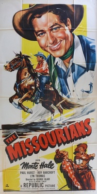 The Missourians Poster with Hanger