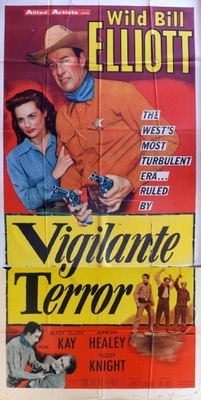 Vigilante Terror Poster with Hanger