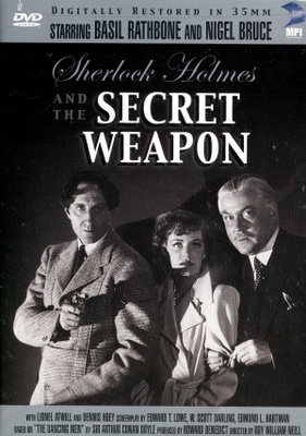Sherlock Holmes and the Secret Weapon Wooden Framed Poster