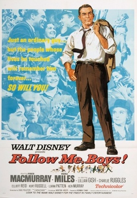 Follow Me, Boys! Poster with Hanger