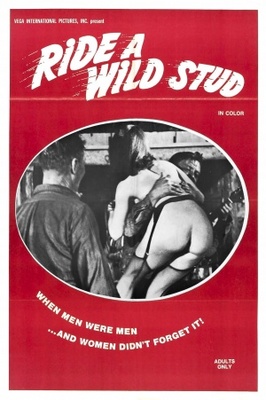 Ride a Wild Stud Metal Framed Poster