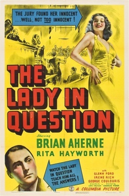 The Lady in Question Wooden Framed Poster