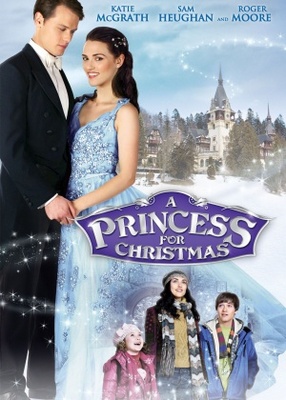 A Princess for Christmas Canvas Poster