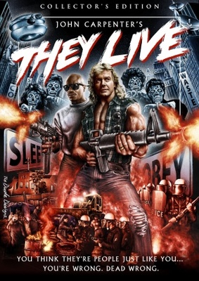 They Live Wood Print