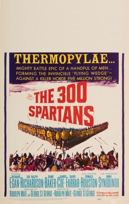 The 300 Spartans Wood Print
