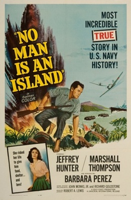 No Man Is an Island Wooden Framed Poster
