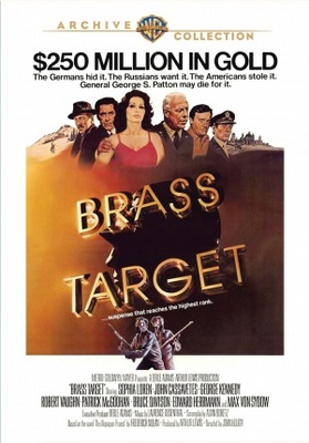 Brass Target Wooden Framed Poster