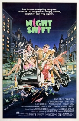 Night Shift Wooden Framed Poster