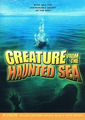 Creature from the Haunted Sea Wooden Framed Poster