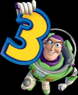 Toy Story 3 Poster with Hanger