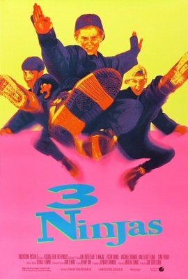 3 Ninjas Metal Framed Poster