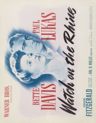 Watch on the Rhine poster