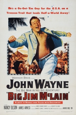 Big Jim McLain Wooden Framed Poster