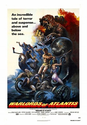 Warlords of Atlantis Wooden Framed Poster