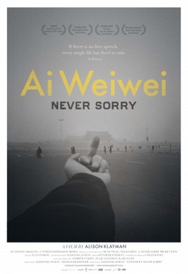 Ai Weiwei: Never Sorry Wooden Framed Poster