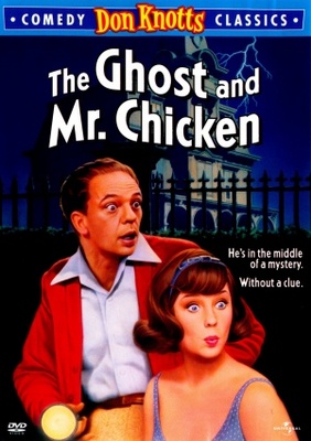 The Ghost and Mr. Chicken Metal Framed Poster