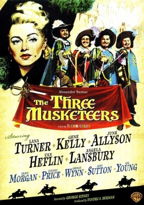 The Three Musketeers Metal Framed Poster