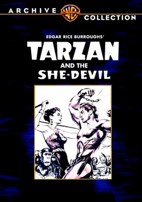 Tarzan and the She-Devil Wood Print