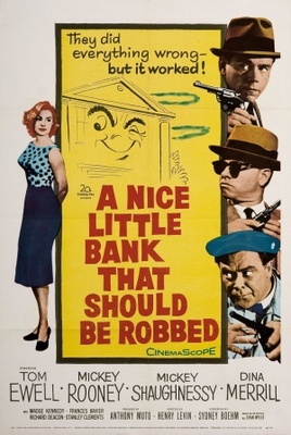 A Nice Little Bank That Should Be Robbed Poster with Hanger