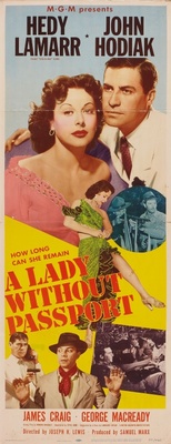 A Lady Without Passport poster