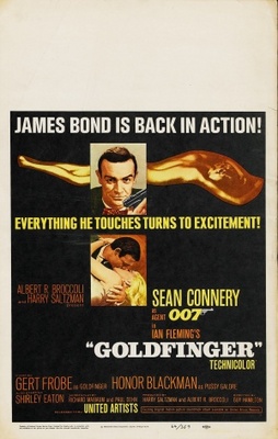 Goldfinger Canvas Poster