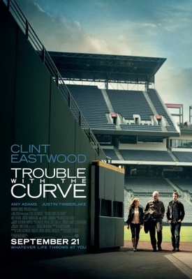 Trouble with the Curve Metal Framed Poster