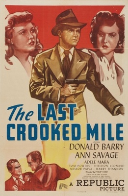 The Last Crooked Mile Wooden Framed Poster